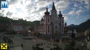 Archiviertes Webcam Bild: Mariazell: Hauptplatz und Basilika am 28.05.2026 um 07:31 Uhr