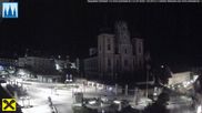 Archiviertes Webcam Bild: Mariazell: Hauptplatz und Basilika am 12.07.2026 um 02:51 Uhr