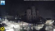 Archiviertes Webcam Bild: Mariazell: Hauptplatz und Basilika am 26.08.2026 um 00:02 Uhr