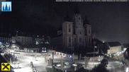 Archiviertes Webcam Bild: Mariazell: Hauptplatz und Basilika am 26.08.2026 um 02:02 Uhr