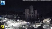 Archiviertes Webcam Bild: Mariazell: Hauptplatz und Basilika am 28.08.2026 um 02:29 Uhr