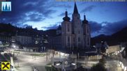 Archiviertes Webcam Bild: Mariazell: Hauptplatz und Basilika am 12.10.2026 um 06:02 Uhr