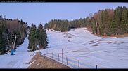 Archived webcam image showing Haldenköpfle - View lift 1 on Feb 26, 2026 at 7:29 AM