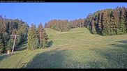 Archived webcam image showing Haldenköpfle - View lift 1 on 28 May 2026 at 06:41
