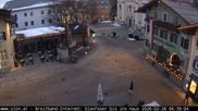 Archived webcam image showing St. Johann/Tyrol: Village on 26 Feb 2026 at 06:10