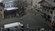 Archived webcam image showing St. Johann/Tyrol: Village on 26 Feb 2026 at 07:10