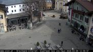 Archived webcam image showing St. Johann/Tyrol: Village on 9 Mar 2026 at 12:07