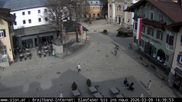 Archived webcam image showing St. Johann/Tyrol: Village on 9 Mar 2026 at 14:04