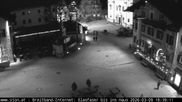 Archived webcam image showing St. Johann/Tyrol: Village on 9 Mar 2026 at 18:04