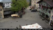 Archived webcam image showing St. Johann/Tyrol: Village on 8 May 2026 at 06:16
