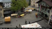 Archived webcam image showing St. Johann/Tyrol: Village on 8 May 2026 at 07:16