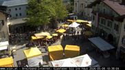 Archived webcam image showing St. Johann/Tyrol: Village on 8 May 2026 at 10:16