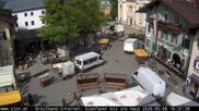 Archived webcam image showing St. Johann/Tyrol: Village on 8 May 2026 at 16:16