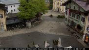 Archived webcam image showing St. Johann/Tyrol: Village on 14 May 2026 at 06:42