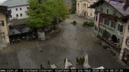 Archived webcam image showing St. Johann/Tyrol: Village on 14 May 2026 at 08:42