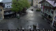 Archived webcam image showing St. Johann/Tyrol: Village on 21 May 2026 at 06:32