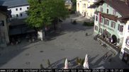 Archived webcam image showing St. Johann/Tyrol: Village on 21 May 2026 at 18:32
