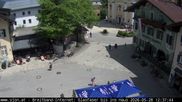 Archiviertes Webcam Bild: St. Johann in Tirol: Hauptplatz am 28.05.2026 um 12:45 Uhr
