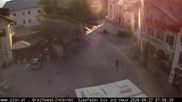 Archived webcam image showing St. Johann/Tyrol: Village on 27 Jun 2026 at 07:23