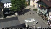 Archiviertes Webcam Bild: St. Johann in Tirol: Hauptplatz am 12.07.2026 um 16:46 Uhr