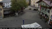 Archived webcam image showing St. Johann/Tyrol: Village on 15 Aug 2026 at 06:47
