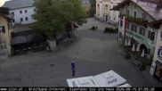 Archived webcam image showing St. Johann/Tyrol: Village on 15 Aug 2026 at 07:47
