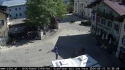 Archived webcam image showing St. Johann/Tyrol: Village on 15 Aug 2026 at 10:47