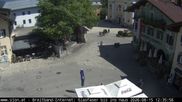 Archived webcam image showing St. Johann/Tyrol: Village on 15 Aug 2026 at 12:47
