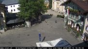 Archived webcam image showing St. Johann/Tyrol: Village on 15 Aug 2026 at 16:47