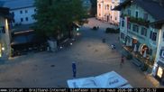 Archived webcam image showing St. Johann/Tyrol: Village on 15 Aug 2026 at 20:47