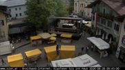 Archived webcam image showing St. Johann/Tyrol: Village on 28 Aug 2026 at 08:57