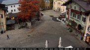 Archived webcam image showing St. Johann/Tyrol: Village on 27 Oct 2026 at 07:42
