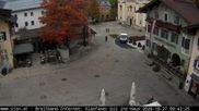 Archived webcam image showing St. Johann/Tyrol: Village on 27 Oct 2026 at 08:42