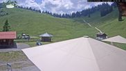 Archived webcam image showing Spitzingsee - Ski lift Nordhang on 24 Jun 2026 at 12:26