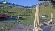 Archived webcam image showing Spitzingsee - Ski lift Nordhang on 23 Aug 2026 at 07:24
