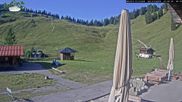 Archived webcam image showing Spitzingsee - Ski lift Nordhang on 23 Aug 2026 at 08:24