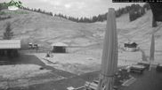 Archived webcam image showing Spitzingsee - Ski lift Nordhang on 22 Oct 2026 at 07:40