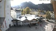Archived webcam image showing Abtenau - View Market Place on 12 Oct 2026 at 10:03