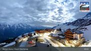 Archived webcam image showing Aletsch Arena - Webcam Fiescheralp on 30 Apr 2026 at 03:57