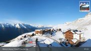 Archived webcam image showing Aletsch Arena - Webcam Fiescheralp on 8 May 2026 at 07:35