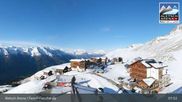 Archived webcam image showing Aletsch Arena - Webcam Fiescheralp on 8 May 2026 at 08:35