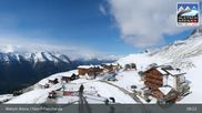 Archived webcam image showing Aletsch Arena - Webcam Fiescheralp on 8 May 2026 at 09:35