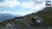 Archived webcam image showing Aletsch Arena - Webcam Fiescheralp on 6 Aug 2026 at 17:14