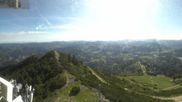 Archived webcam image showing Gemeindealpe Mitterbach - View from the summit on 28 May 2026 at 08:16
