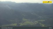 Archived webcam image showing Gemeindealpe Mitterbach - Top station Gipfelbahn on 28 May 2026 at 08:22