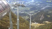 Archiviertes Webcam Bild: Königssee: Jennerbahn Bergstation Talblick am 31.08.2026 um 08:41 Uhr