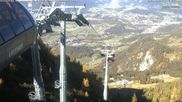 Archiviertes Webcam Bild: Königssee: Jennerbahn Bergstation Talblick am 20.10.2026 um 12:29 Uhr