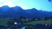 Archived webcam image showing Berchtesgaden - Hotel Zechmeisterlehen on 12 Jul 2026 at 04:05