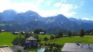 Archived webcam image showing Berchtesgaden - Hotel Zechmeisterlehen on 12 Jul 2026 at 10:05