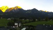 Archiviertes Webcam Bild: Schönau am Königssee: Hotel Zechmeisterlehen am 27.09.2026 um 18:13 Uhr
